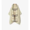 Cappa con cappuccio in cashmere EKD