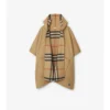 Cappa con cappuccio in cashmere EKD