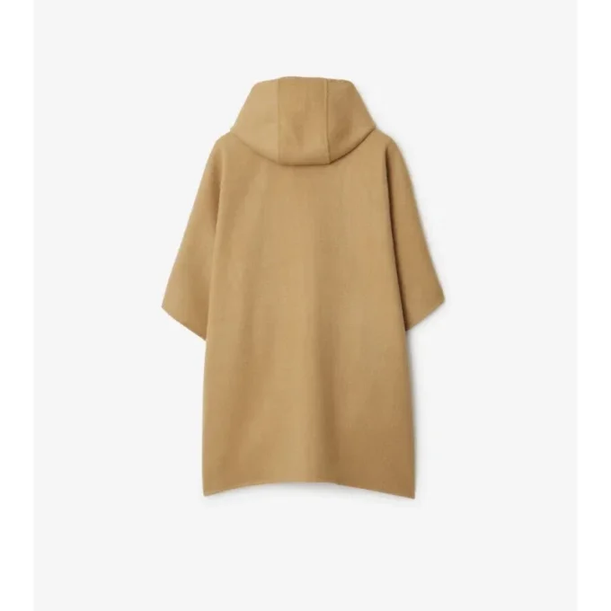 Cappa con cappuccio in cashmere EKD