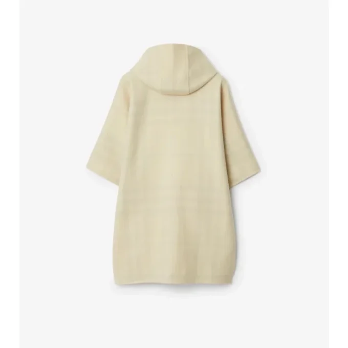 Cappa con cappuccio in cashmere EKD