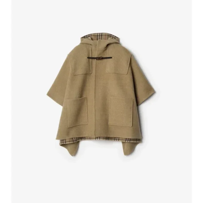 Cappa in lana Duffle