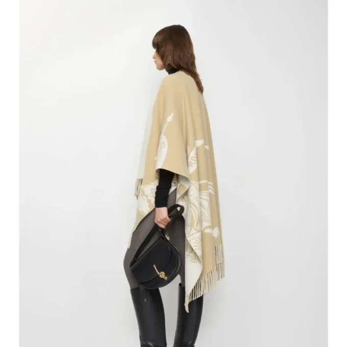 Cappa in lana e cashmere EKD