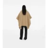 Cappa reversibile in cashmere a quadri