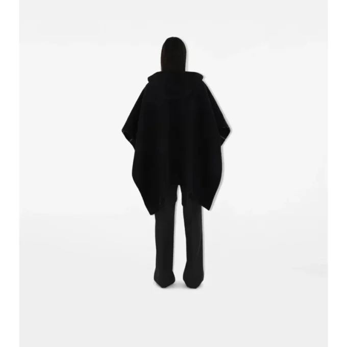 Cappa reversibile in cashmere a quadri