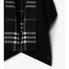 Cappa reversibile in cashmere a quadri