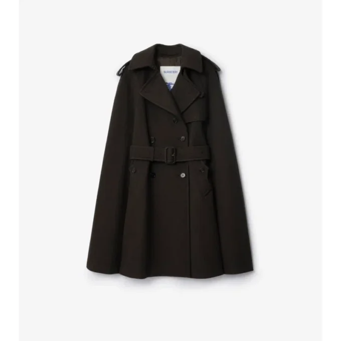 Cappa trench Belmont in cashmere