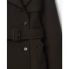 Cappa trench Belmont in cashmere