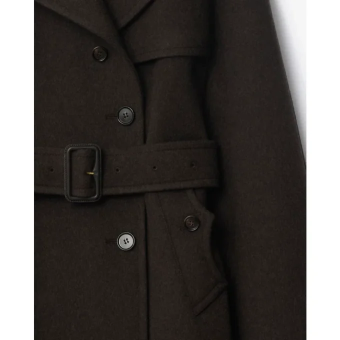 Cappa trench Belmont in cashmere