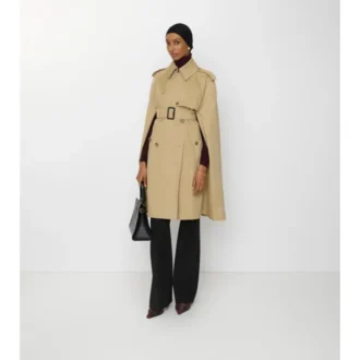 Cappa trench Belmont in Gabardine