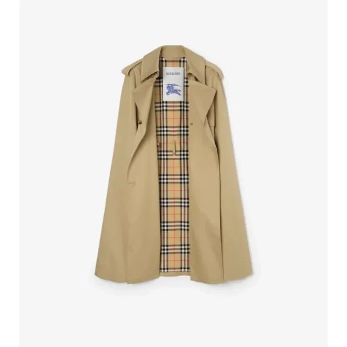 Cappa trench Belmont in Gabardine