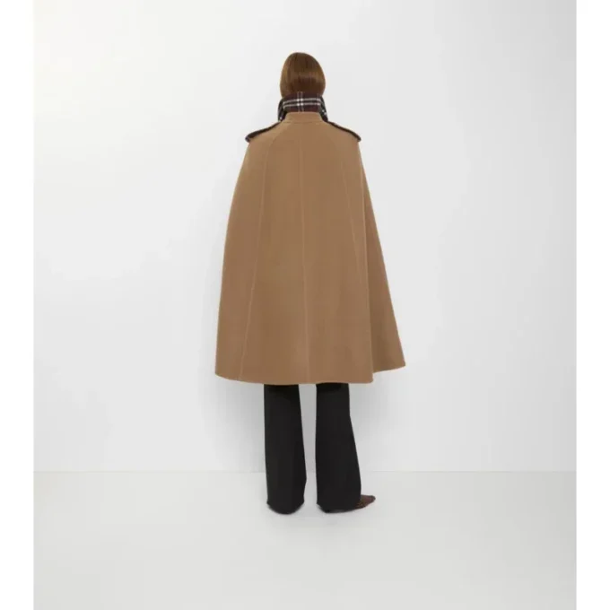 Cappa trench in lana Belmont