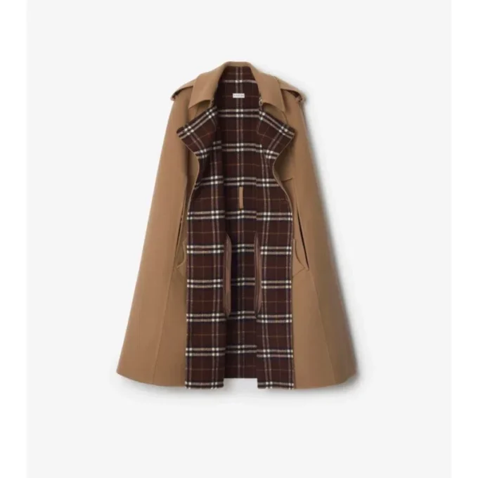 Cappa trench in lana Belmont