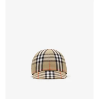 Cappellino da baseball in cotone a quadri