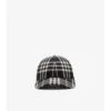 Cappellino da baseball in cotone a quadri