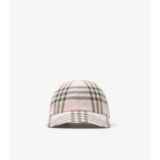 Cappellino da baseball in cotone a quadri