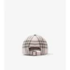 Cappellino da baseball in cotone a quadri
