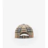 Cappellino da baseball in cotone a quadri
