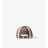 Cappellino da baseball in cotone a quadri