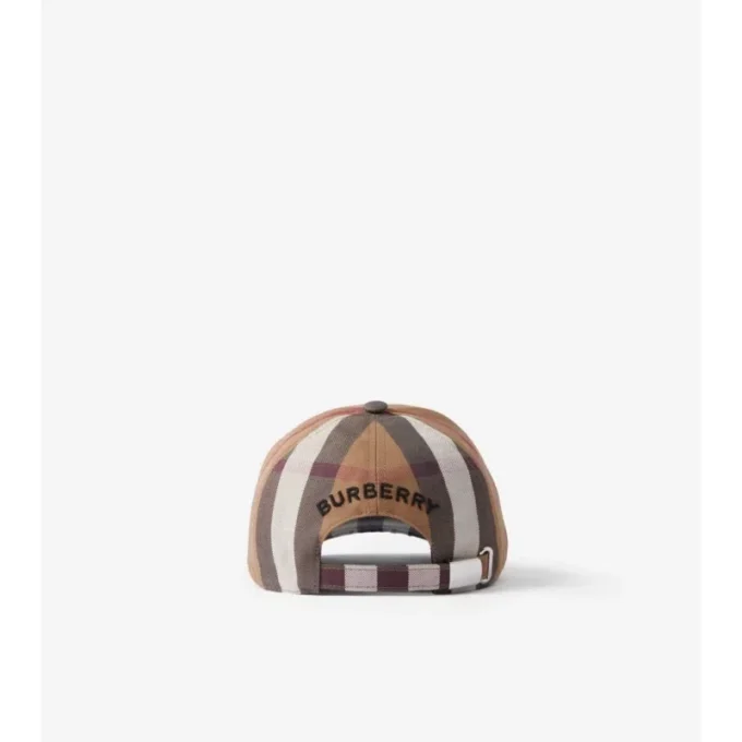 Cappellino da baseball in cotone a quadri