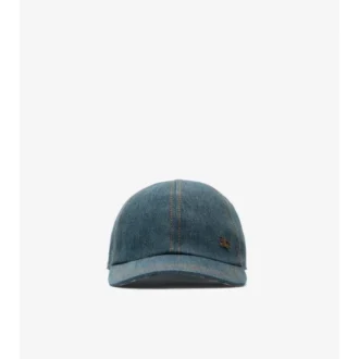 Cappellino da baseball in Denim