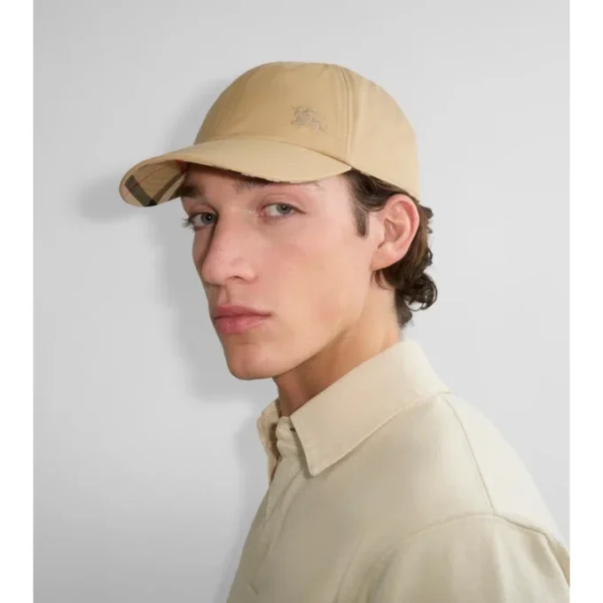 Cappellino da baseball in Gabardine