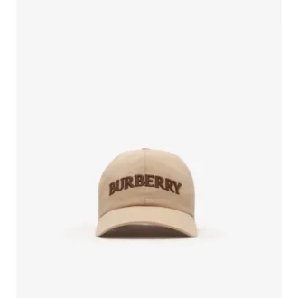 Cappellino da baseball in Gabardine con logo