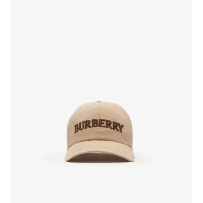 Cappellino da baseball in Gabardine con logo