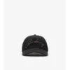 Cappellino da baseball in Gabardine con logo in corsivo a quadri