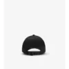 Cappellino da baseball in Gabardine con logo in corsivo a quadri