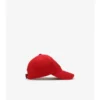 Cappellino da baseball in Gabardine con scudo al cardo