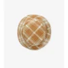Cappello a secchiello effetto rafia con motivo Knight Stamp