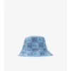 Cappello a secchiello in cotone a scacchi EKD