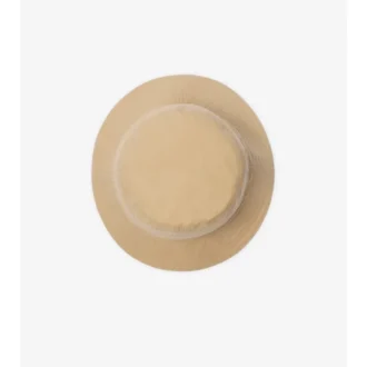 Cappello a secchiello reversibile in Gabardine