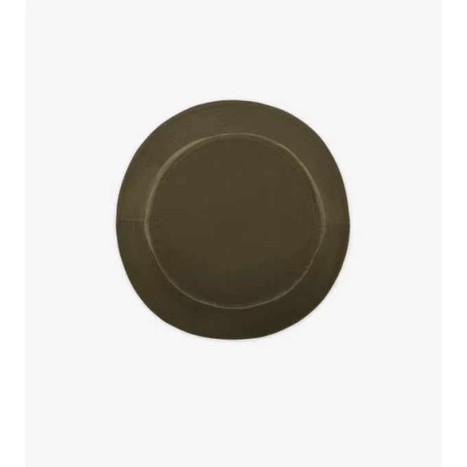 Cappello a secchiello reversibile in Gabardine