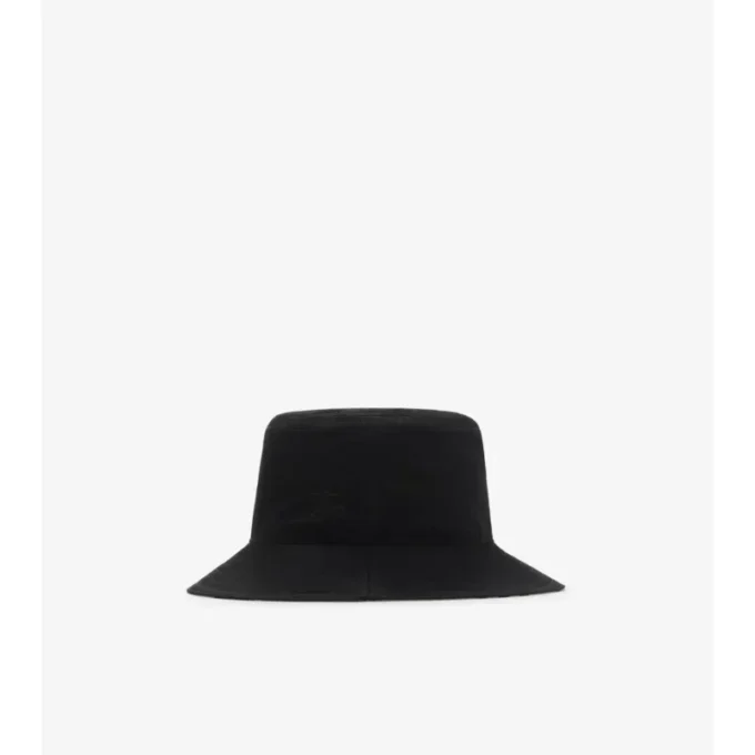 Cappello a secchiello reversibile in Gabardine