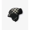 Cappello da cacciatore in lana a quadri