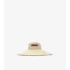Cappello da sole in Gabardine con logo