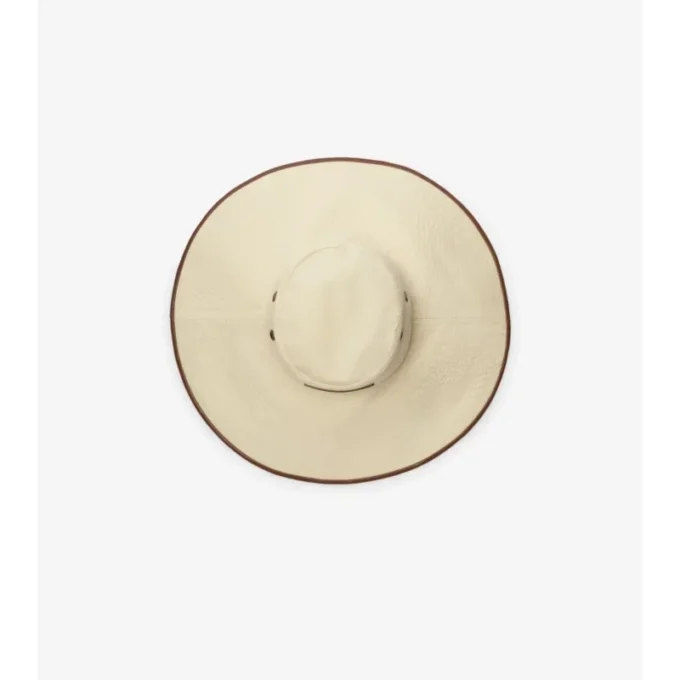 Cappello da sole in Gabardine con logo