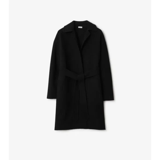 Cappotto avvolgente in cashmere