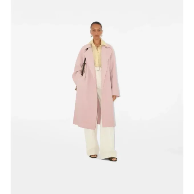Cappotto avvolgente in cashmere
