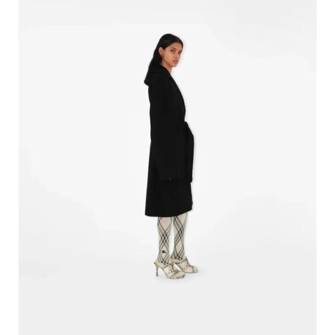 Cappotto avvolgente in cashmere