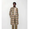 Cappotto avvolgente reversibile in lana