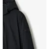 Cappotto corto in nylon con cappuccio
