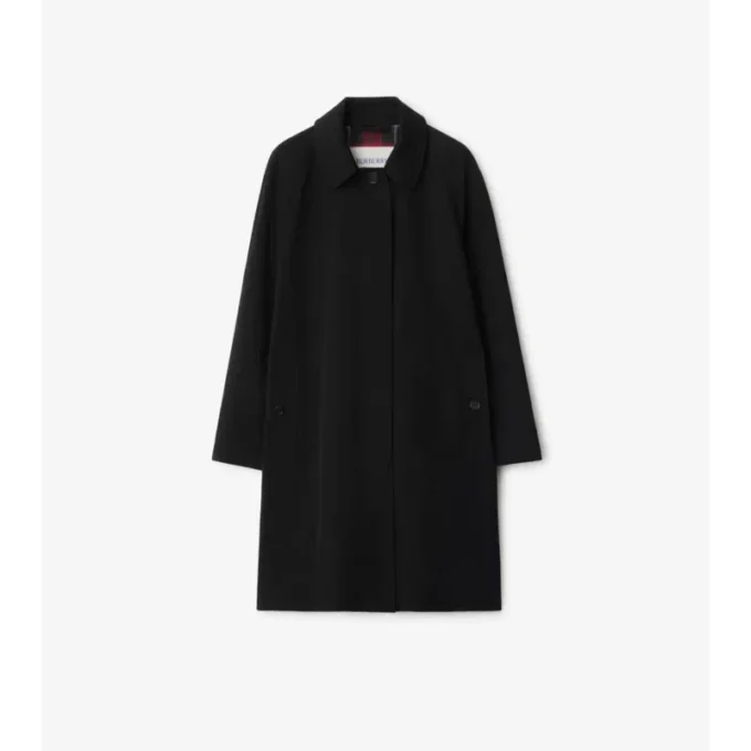 Cappotto da città in gabardine di media lunghezza Camden Car Coat