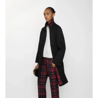 Cappotto da città in gabardine di media lunghezza Camden Car Coat