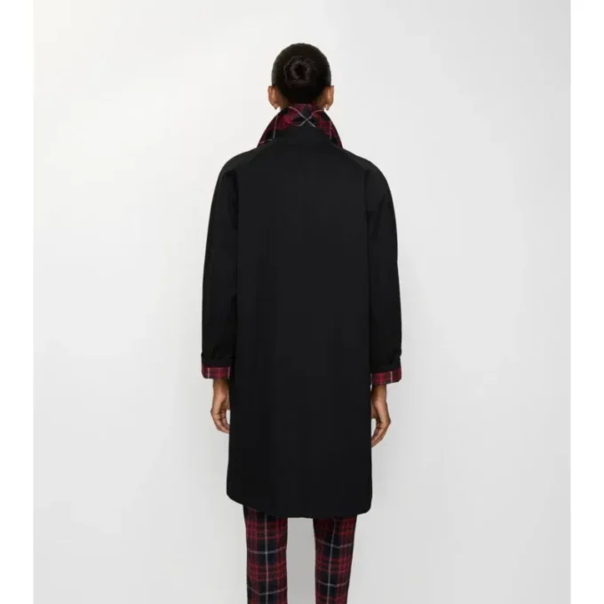 Cappotto da città in gabardine di media lunghezza Camden Car Coat
