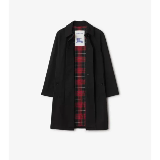 Cappotto da città in gabardine di media lunghezza Camden Car Coat