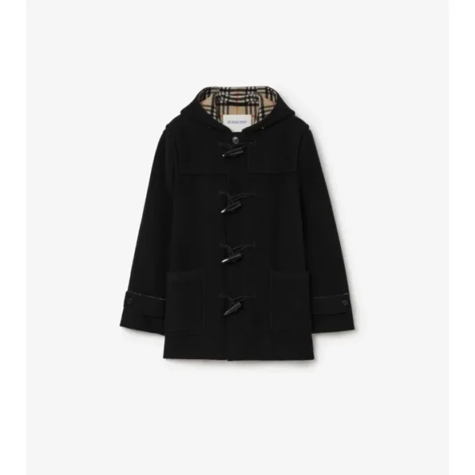 Cappotto Duffle Harrogate corto in lana