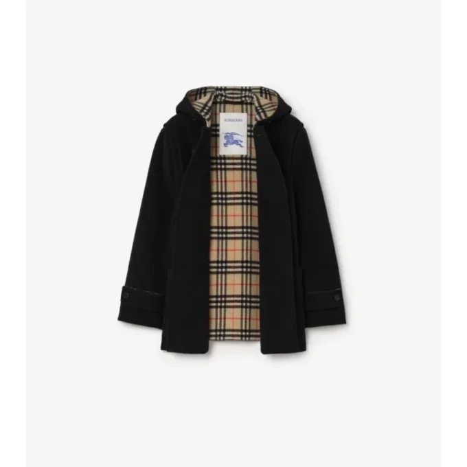 Cappotto Duffle Harrogate corto in lana