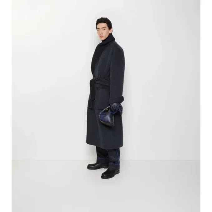 Cappotto in misto lana e mohair